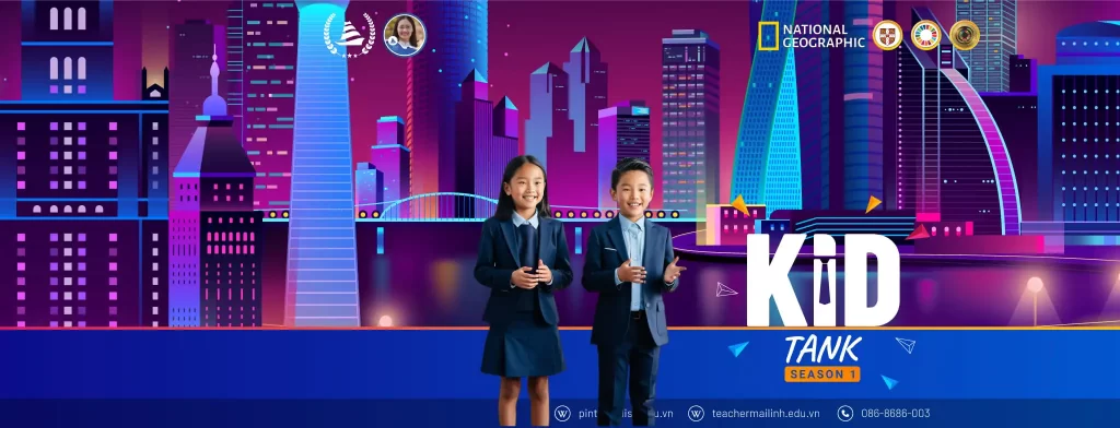 Kid tank Tiếng Anh cho trẻ em cô mai linh tiếng Anh linh Đàm Hoàng Mai